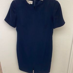 Liz Claiborne Navy Sheath Dress Sz 2
